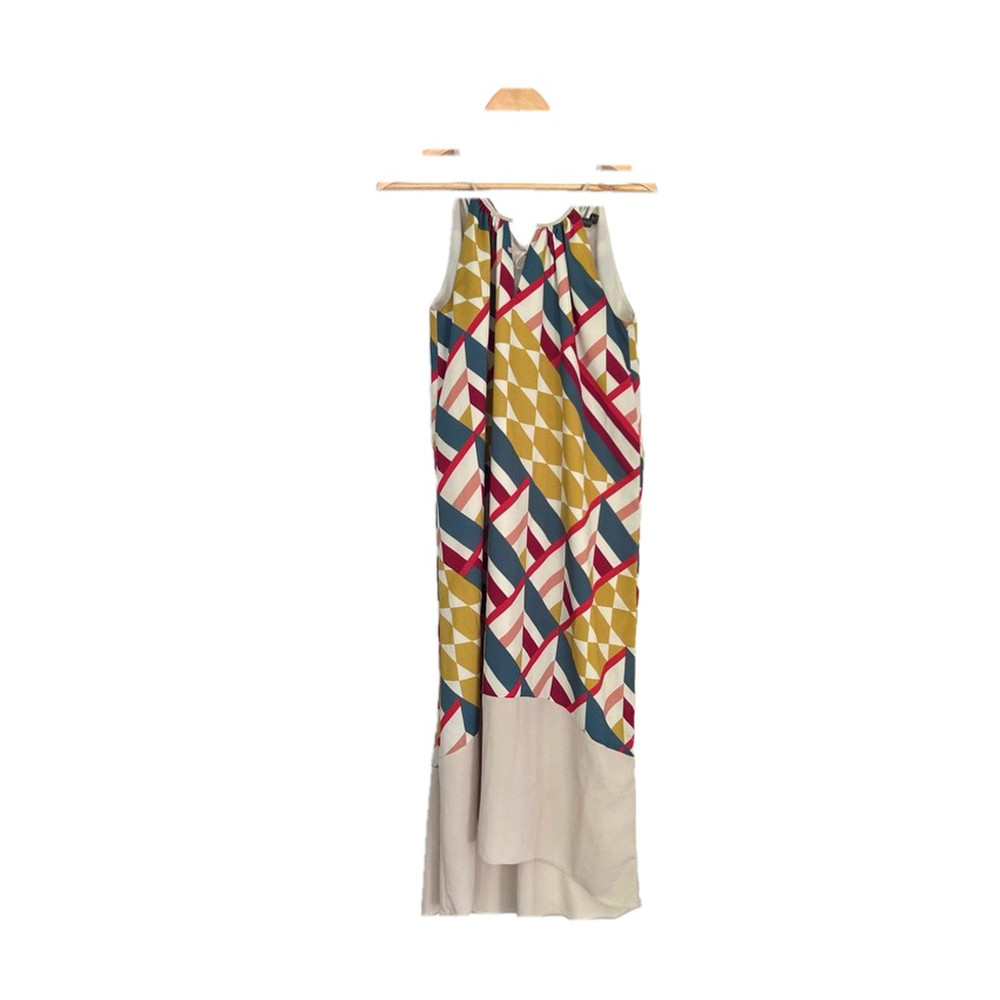 Outback red Geometric Patterned Maxi Dress medium